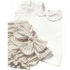 Stripe Root Shorts 3 Piece Set, Beige - Mixed Apparel Set - 4