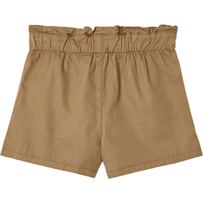 Paperbag Tie Shorts, Brown