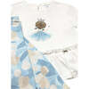 Princess Leggings Set, Blue - Pajamas - 3