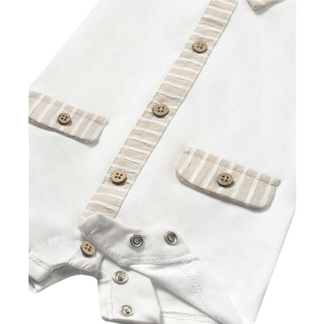 Frappe 2 Piece Pyjama Set, White - Pajamas - 4