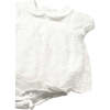 Floral Cotton Romper, Cream - Rompers - 3