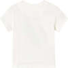 Dinosaur Bike T-Shirt, Cream - T-Shirts - 2