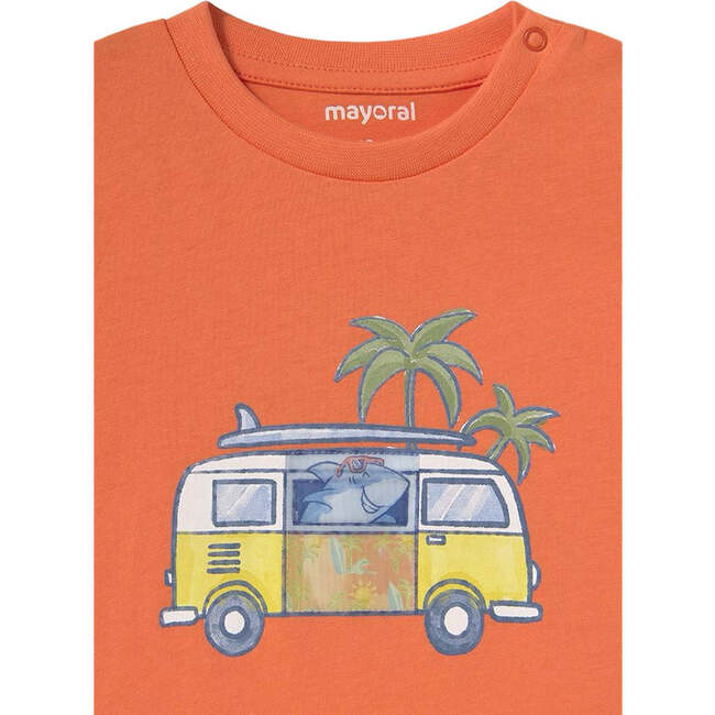 Coral Shark Summer Adventure T-Shirt, Coral - T-Shirts - 3
