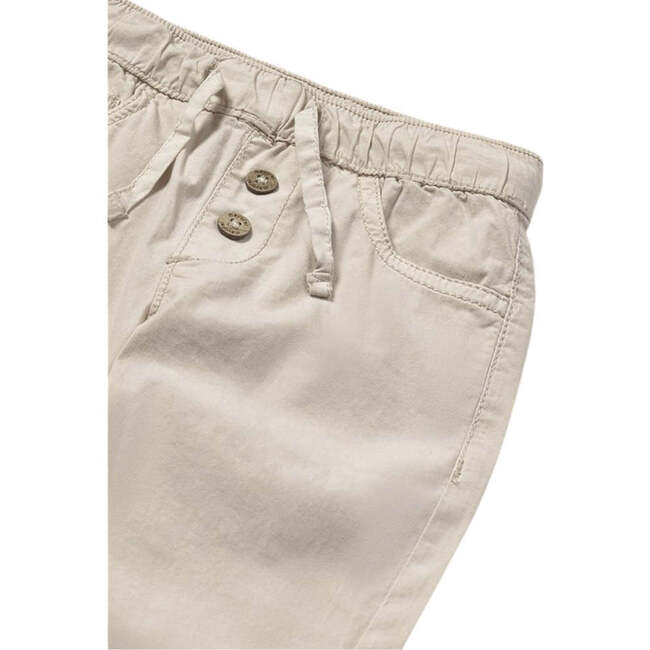 Baby Straight-Leg Pants, Beige - Pants - 3