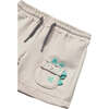 Bone Dinosaur Bermuda Shorts, Beige - Shorts - 3