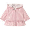 Baby Rose Newborn Reversible Windbreaker, Pink - Jackets - 1 - thumbnail