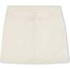 Sand Rhinestone Embellished Skirt, Beige - Skirts - 3