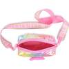 Rainbow Sequin Flower Case, Pink - Bags - 4