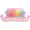 Rainbow Sequin Flower Case, Pink - Bags - 6