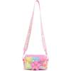 Rainbow Sequin Flower Case, Pink - Bags - 7