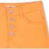Pop Denim Sequin Pocket Shorts, Orange - Shorts - 3