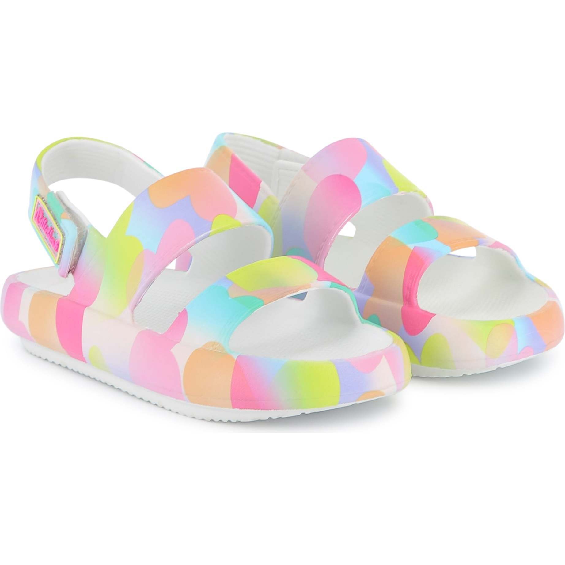 Heart Sandals, Multi - Sandals - 1
