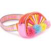 Pom Pom Applique Belt Bag, Orange - Bags - 6