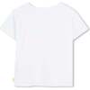 Multicolored Sequin Carnival T-Shirt, White - T-Shirts - 3