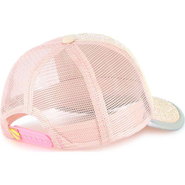 Icecream Baseball Cap, Pale Pink - Hats - 3