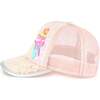 Icecream Baseball Cap, Pale Pink - Hats - 4