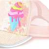 Icecream Baseball Cap, Pale Pink - Hats - 5
