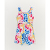 Girls Leotard in Starburst Tie Dye - Leotard - 1 - thumbnail