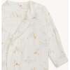 White Serene Safari Modal Magnetic Cozy Sleeper Gown + Hat Set - Nightgowns - 2