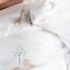 White Serene Safari Modal Magnetic Cozy Sleeper Gown + Hat Set - Nightgowns - 5