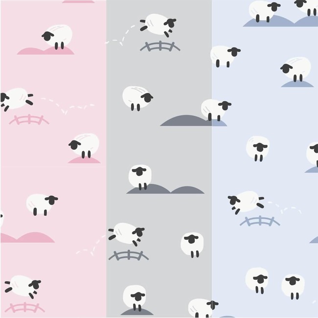Pink Baa Baa Baby Modal Magnetic Cozy Sleeper Gown + Hat Set - Nightgowns - 4