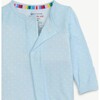 Pin Dot Blue Modal Magnetic Footie - Footie Pajamas - 3