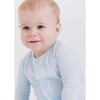 Pin Dot Blue Modal Magnetic Footie - Footie Pajamas - 4