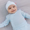 Pin Dot Blue Modal Magnetic Take-Me-Home Kimono Set - Mixed Apparel Set - 4