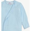 Pin Dot Blue Modal Magnetic Cozy Sleeper Gown + Hat Set - Nightgowns - 2