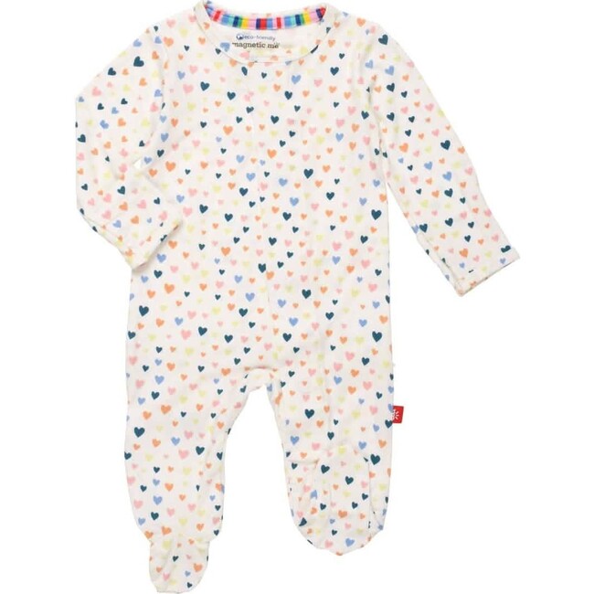 Love At Furst Sight Modal Magnetic Footie - Footie Pajamas - 1