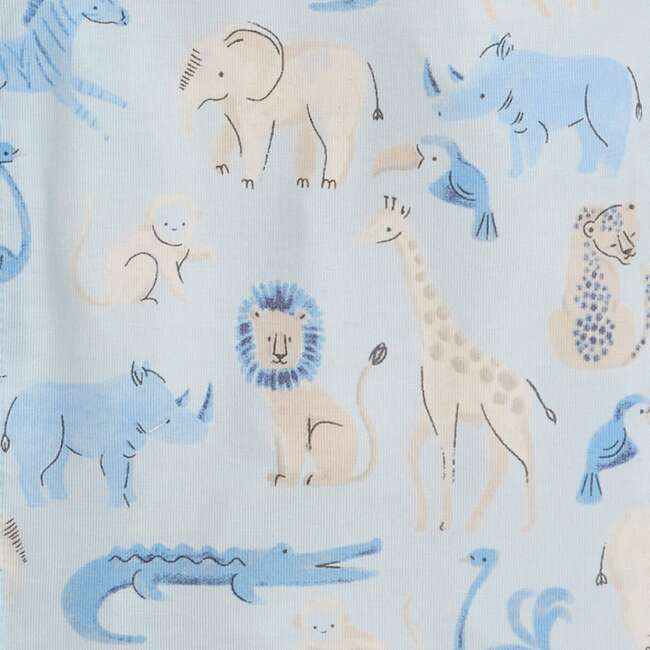Jungle Jazz Modal Magnetic Footie - Footie Pajamas - 5