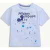 Disney x Magnetic Me Mickey Splatter Cotton Magnetic Crewneck T-Shirt - T-Shirts - 1 - thumbnail