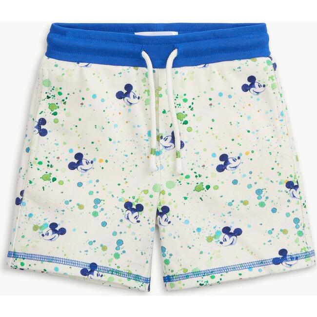 Disney x Magnetic Me Mickey Splatter Cotton Active Short - Shorts - 1