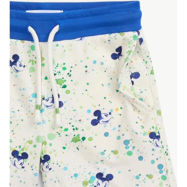 Disney x Magnetic Me Mickey Splatter Cotton Active Short - Shorts - 2