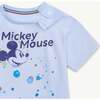Disney x Magnetic Me Mickey Splatter Cotton Magnetic Crewneck T-Shirt - T-Shirts - 2