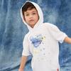 Disney x Magnetic Me Mickey Splatter Slub Cotton Hoodie T-Shirt - Sweatshirts - 3