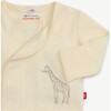 Cream Jolie Giraffe Organic Cotton Magnetic Take-Me-Home Kimono Set - Mixed Apparel Set - 3