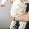 Cream Jolie Giraffe Organic Cotton Magnetic Take-Me-Home Kimono Set - Mixed Apparel Set - 4