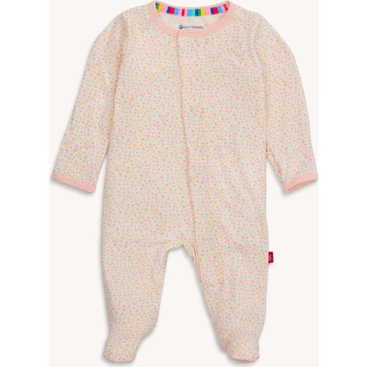 Bedford Floral Modal Magnetic Footie - Footie Pajamas - 1