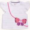 All A-Flutter Yarn Dye T-Shirt With Bag - T-Shirts - 1 - thumbnail