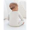 Peyton Zipper Sleeper Sage - Footie Pajamas - 2