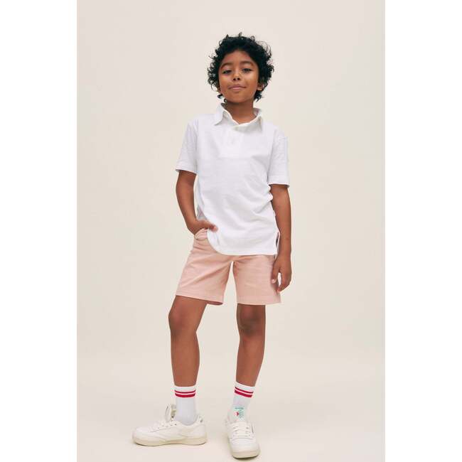 Jacob Short Chino Boy, Rose Smoke - Shorts - 3