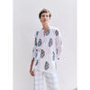 Primavera Tunic, Aneeza Print - Blouses - 2