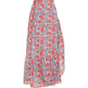 Long Wrap Skirt, Simi Print - Skirts - 1 - thumbnail