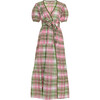 Emily Dress, Tartan Print - Dresses - 1 - thumbnail