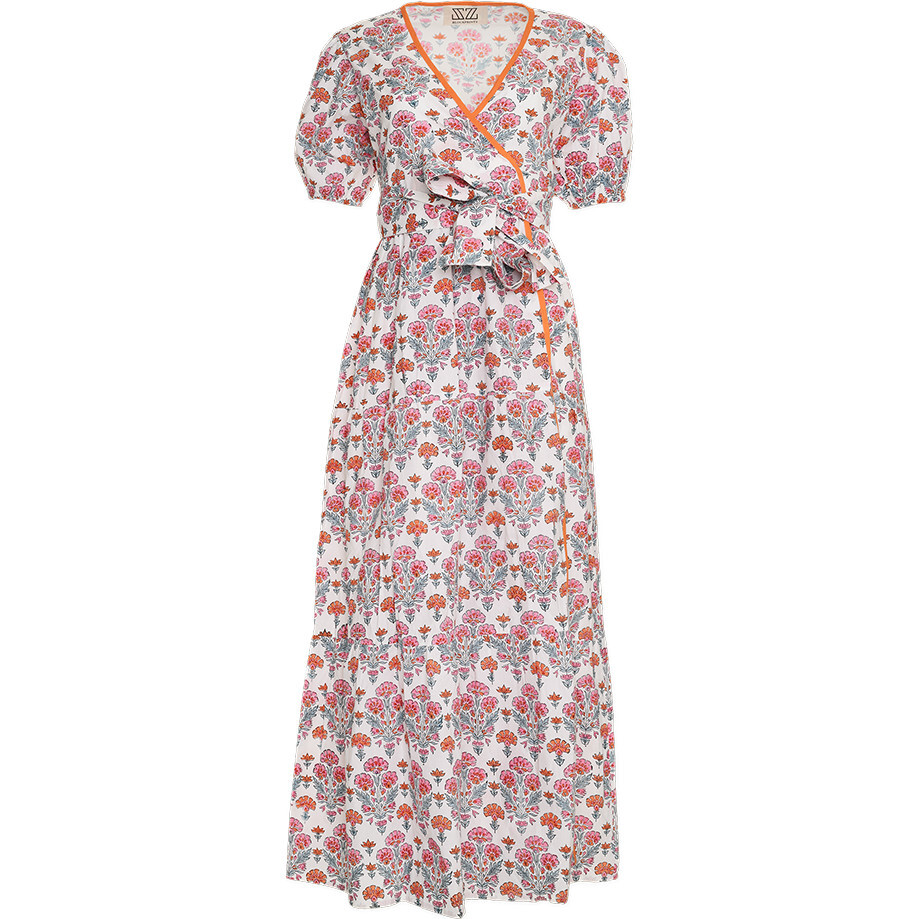 Emily Dress, Geranium Print - Dresses - 1