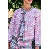 Poppy Jacket, Tartan Print - Jackets - 5
