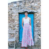 Long Wrap Skirt, Simi Print - Skirts - 3