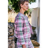 Poppy Jacket, Tartan Print - Jackets - 6