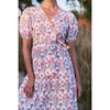 Emily Dress, Geranium Print - Dresses - 3